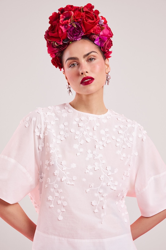 Medicine bluzka damska bawełniana RS26-BKD421 biały RS26