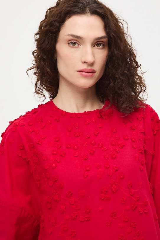 Medicine блуза дамска памучна RS26-BKD421 червен