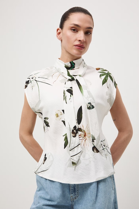 Bluzka damska biały RS26-BKD501