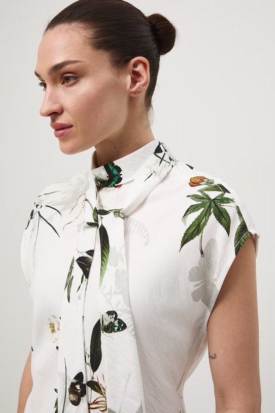 Medicine bluzka damska biały RS26-BKD501