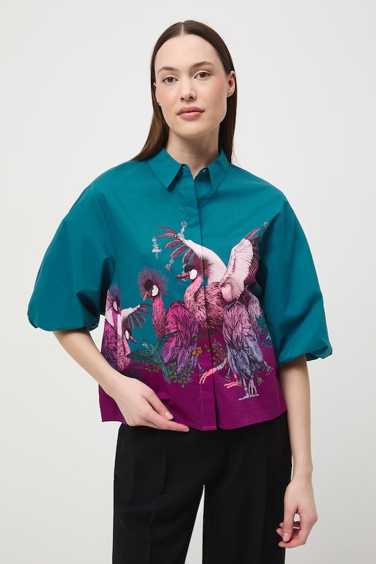 Odzież Medicine bluzka koszulowa damska bawełniana RS26-BKD650 multicolor