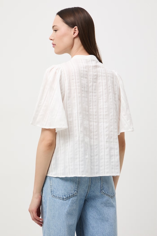 Odzież Medicine bluzka koszulowa damska bawełniana RS26-BKD651 biały