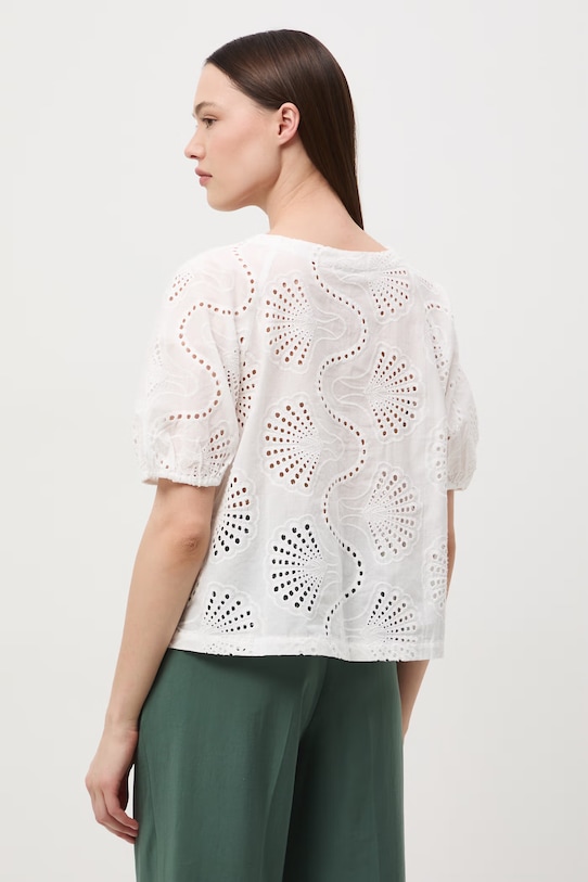 Odzież Medicine bluzka damska bawełniana RS26-BKD652 biały