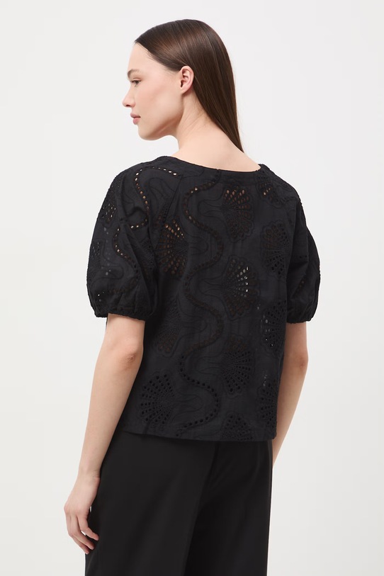 Odzież Medicine bluzka damska bawełniana RS26-BKD652 czarny