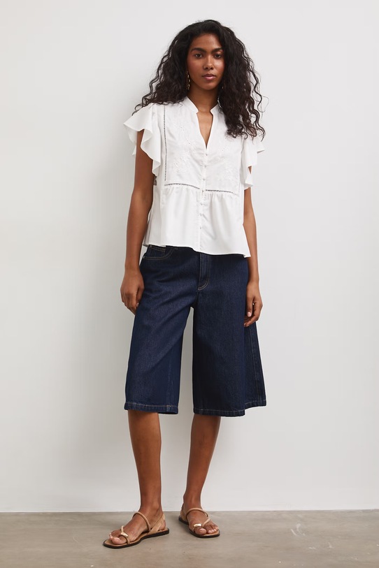 Bluzka damska z modalem RS26-BKD805 biały RS26