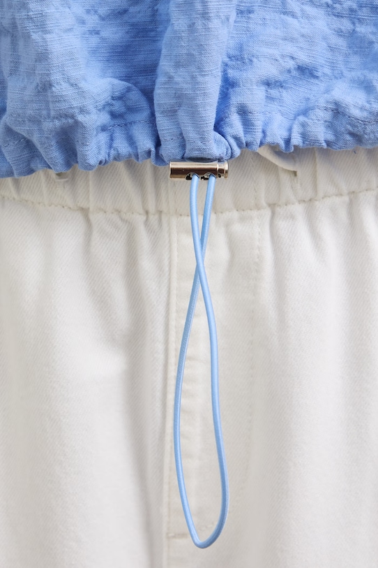 Medicine bluzka damska bawełniana z elastanem RS26-BKD806 niebieski