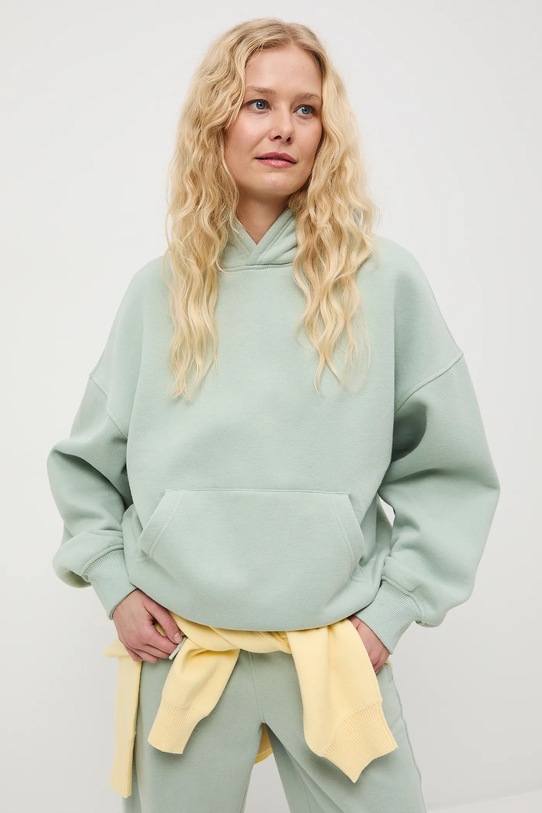 Medicine bluza z kapturem zielony RS26-BLD010