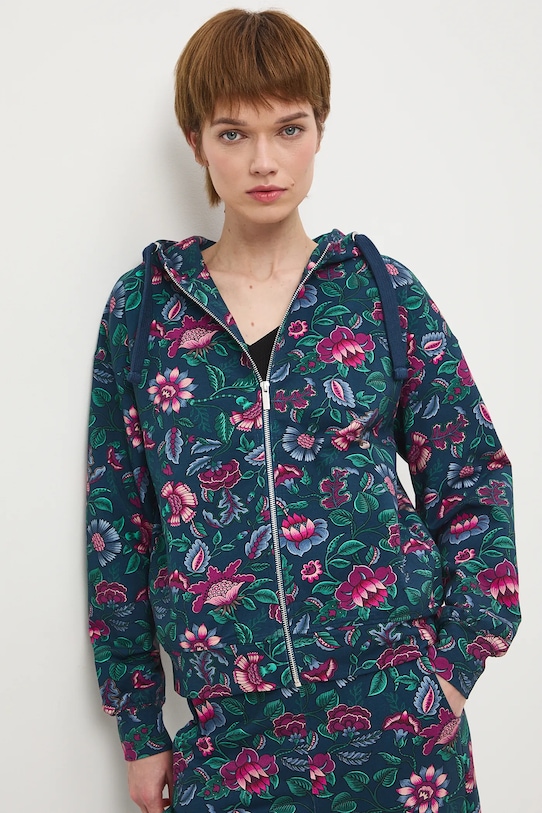 Medicine bluza z elastanem turkusowy RS26-BLD031