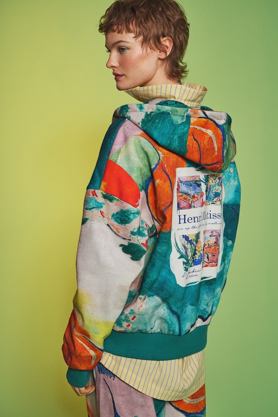 Odzież Bluza damska z kolekcji Eviva L'arte RS26-BLD253 multicolor