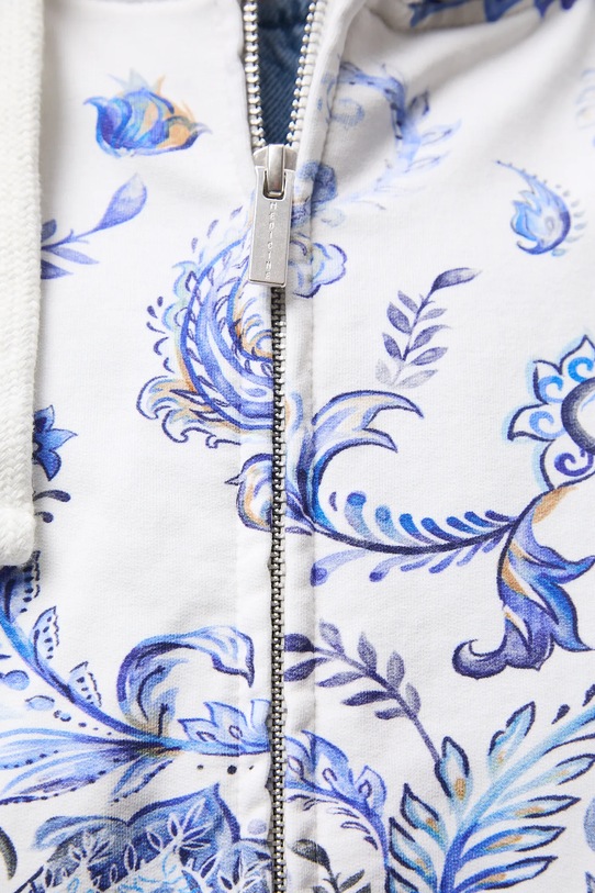 Bluza z kapturem damska RS26-BLD301 granatowy