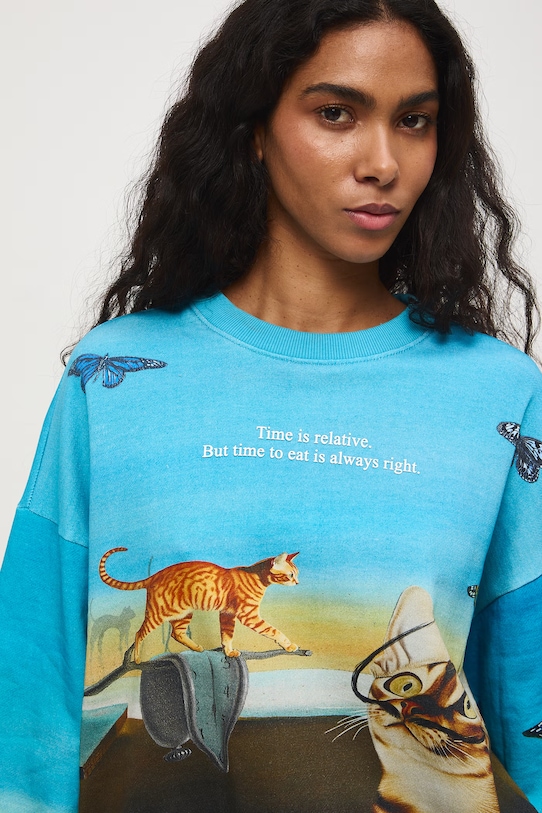 Medicine bluza bawełniana multicolor RS26-BLD350