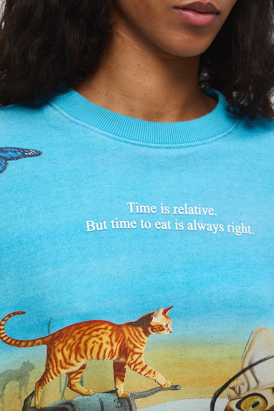 Medicine bluza bawełniana RS26-BLD350 multicolor