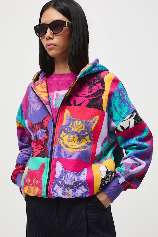 Medicine bluza wzorzyste multicolor RS26-BLD351