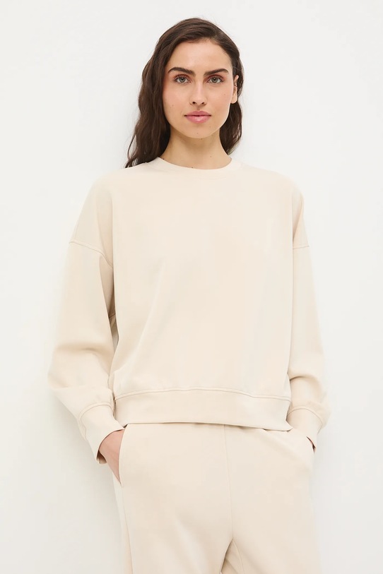 Medicine bluza z elastanem beżowy RS26-BLD400