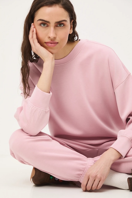 Medicine bluza z elastanem różowy RS26-BLD400