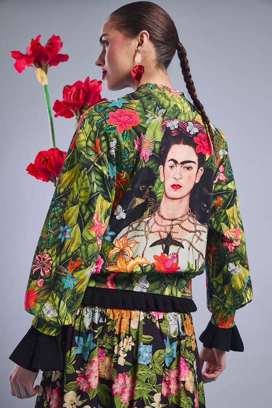 Medicine bluza wzorzyste multicolor RS26-BLD420