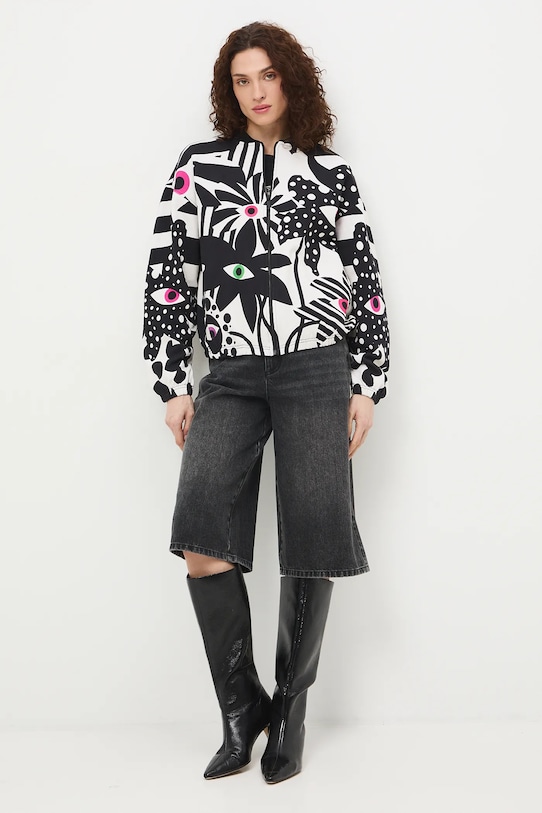 Bluza rozpinana damska bawełniana by Joanna Gniady, Grafika Polska multicolor RS26-BLD451