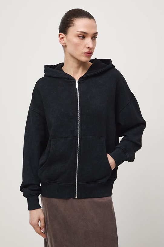 Medicine bluza rozpinana z kapturem damska bawełniana RS26-BLD500 szary RS26