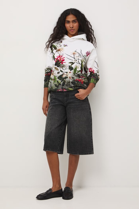 Medicine bluza z kapturem damska bawełniana z elastanem RS26-BLD501 multicolor RS26