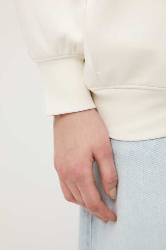 Medicine bluza z kapturem damska RS26-BLD600 beżowy