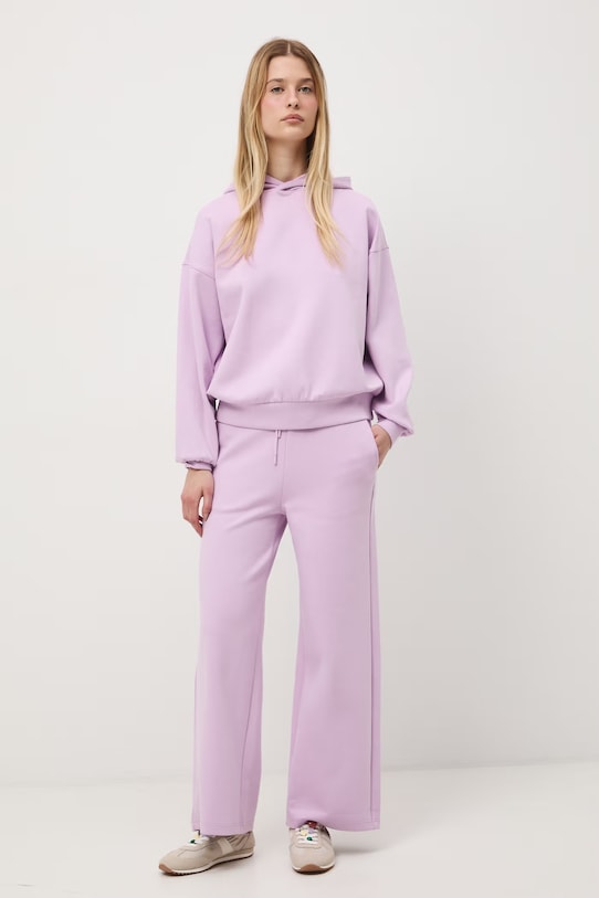 Medicine bluza z kapturem damska RS26-BLD602 fioletowy RS26