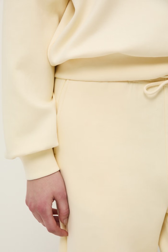 Medicine bluza z kapturem damska RS26-BLD602 żółty