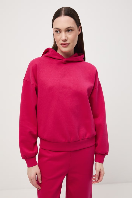 Medicine bluza z kapturem damska RS26-BLD602 różowy RS26