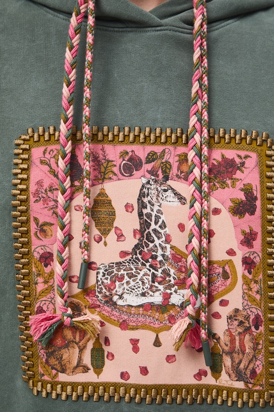 Medicine bluza z kapturem damska bawełniana RS26-BLD651