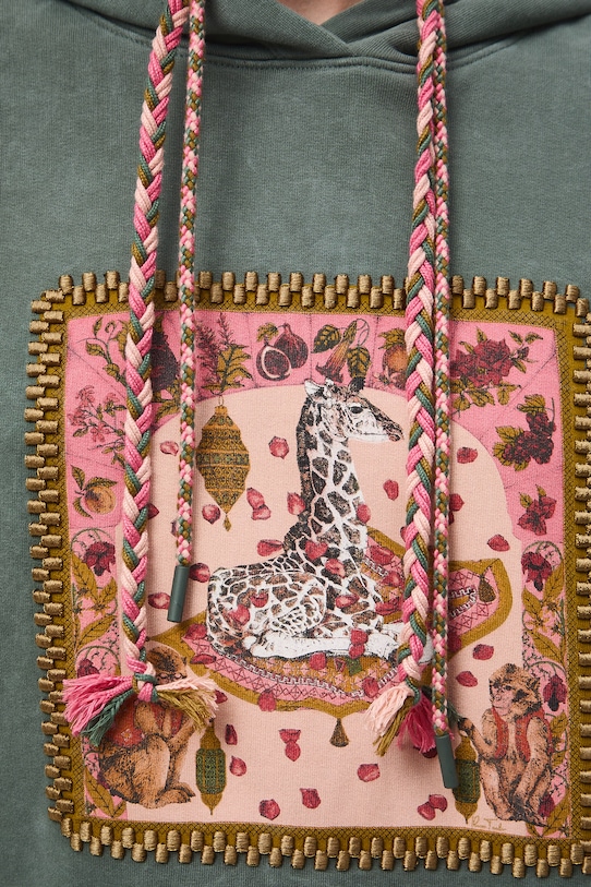 Medicine bluza z kapturem damska bawełniana RS26-BLD651