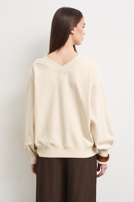 Odzież Bluza damska bawełniana roślinna RS26-BLD900 beżowy