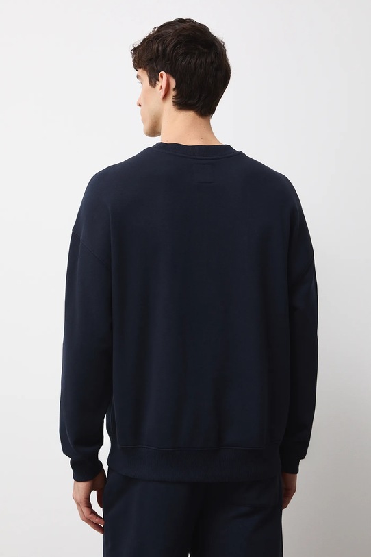 Oblečenie Mikina bez vzoru RS26-BLM011 tmavomodrá