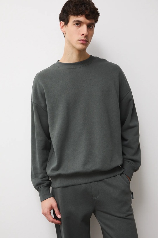 Bluza męska gładka zielony RS26-BLM011