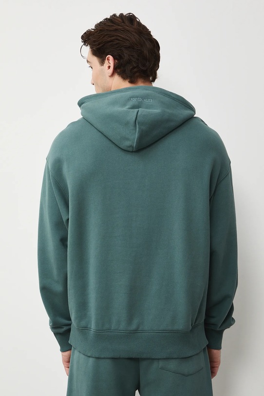 Odzież Medicine bluza z kapturem męska bawełniana RS26-BLM030 zielony