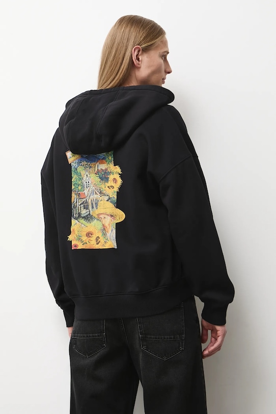 Bluza męska z kolekcji Eviva L'arte pozostałe czarny RS26-BLM251