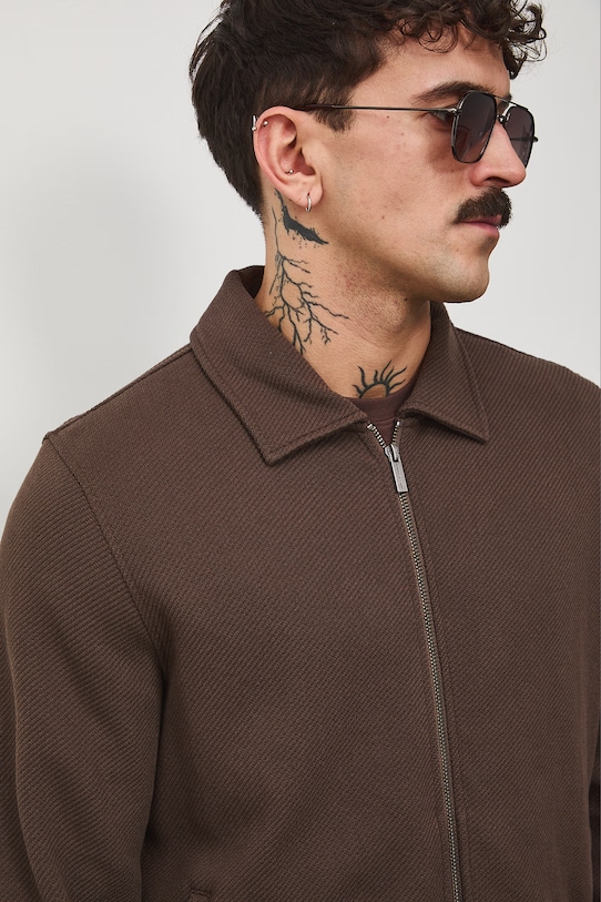 Medicine bluza brązowy RS26-BLM400