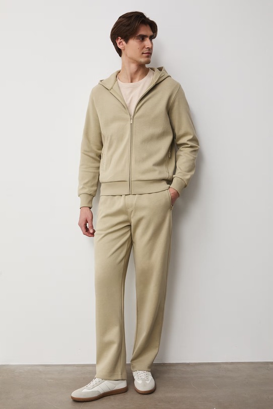 Medicine bluza rozpinana z kapturem męska RS26-BLM505 zielony RS26