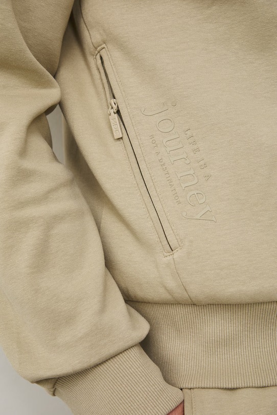 Medicine bluza rozpinana z kapturem męska RS26-BLM505 zielony