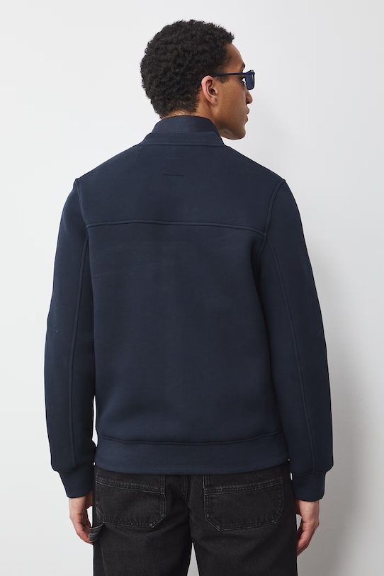 Odzież Bluza rozpinana męska z bawełną RS26-BLM600 granatowy