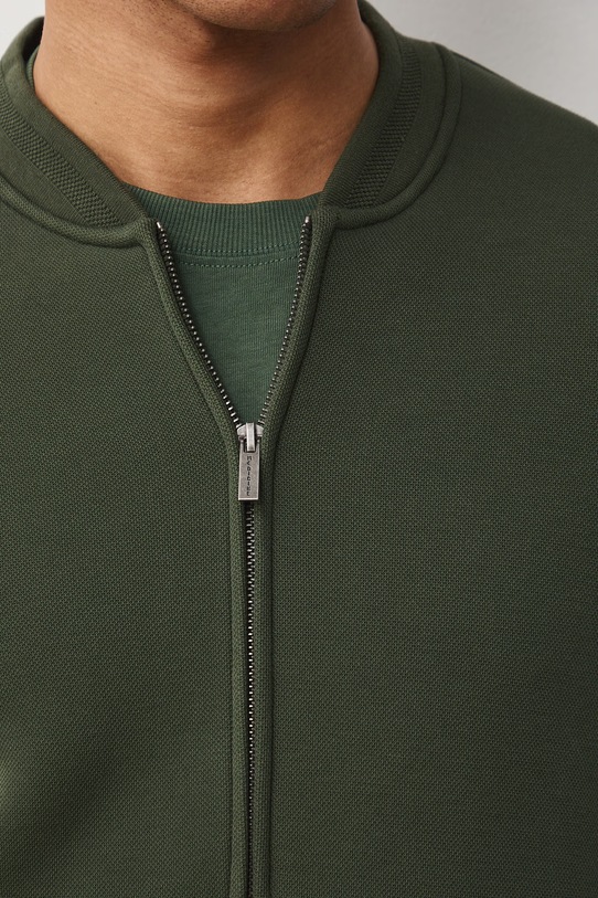 Bluza rozpinana męska z bawełną RS26-BLM600 zielony