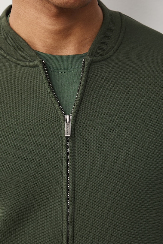 Bluza rozpinana męska z bawełną RS26-BLM600 zielony