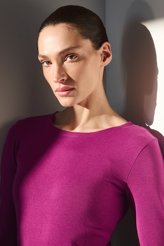 Medicine longsleeve RS26-BUD040 fioletowy