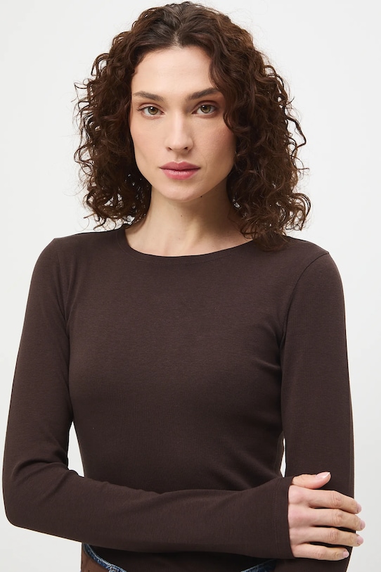 Medicine longsleeve brązowy RS26-BUD040