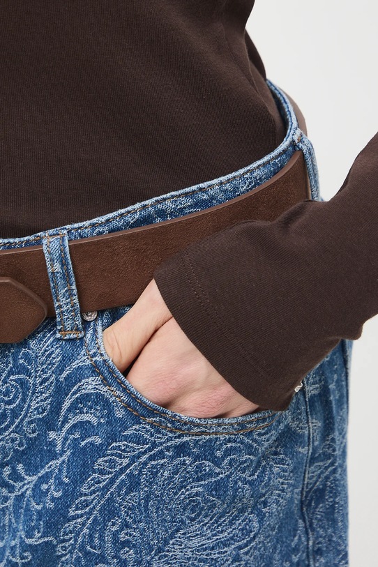 Medicine longsleeve RS26-BUD040 brązowy