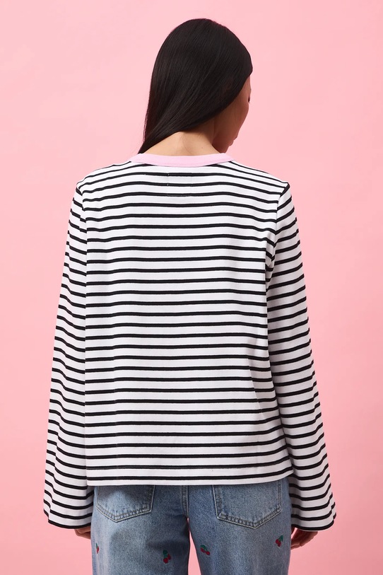 Odzież Medicine longsleeve bawełniany RS26-BUD280 biały