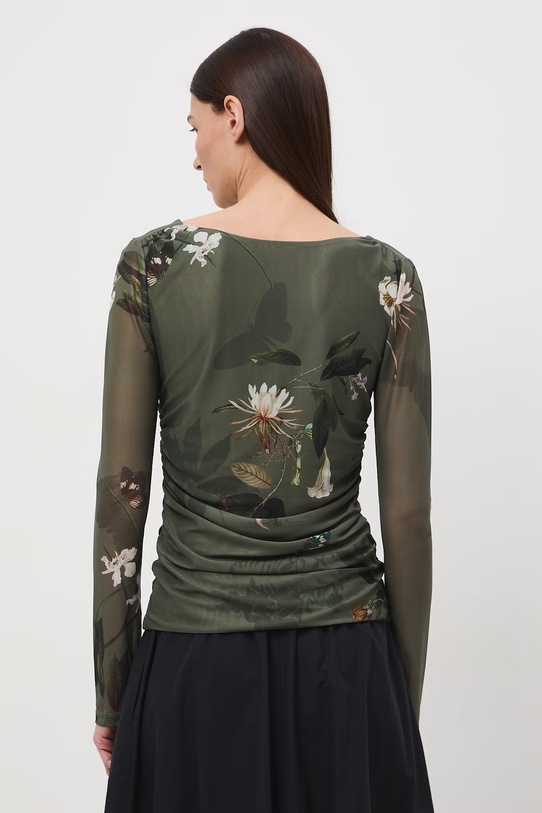 Odzież Medicine longsleeve damski RS26-BUD500 zielony