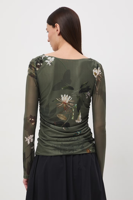 Odzież Medicine longsleeve damski RS26-BUD500 zielony