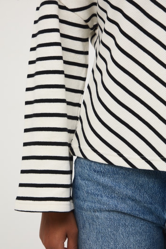 Medicine longsleeve damski bawełniany RS26-BUD502 beżowy