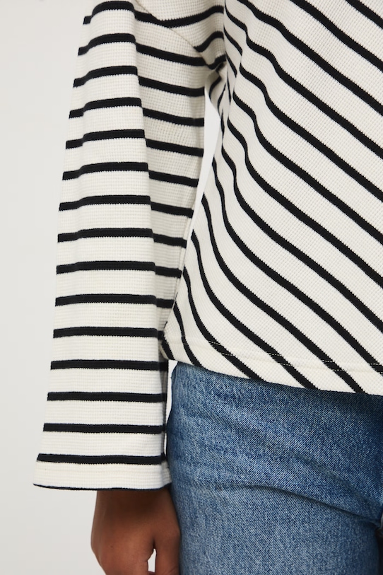 Medicine longsleeve damski bawełniany RS26-BUD502 beżowy