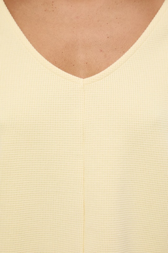 Medicine longsleeve damski bawełniany RS26-BUD502 żółty