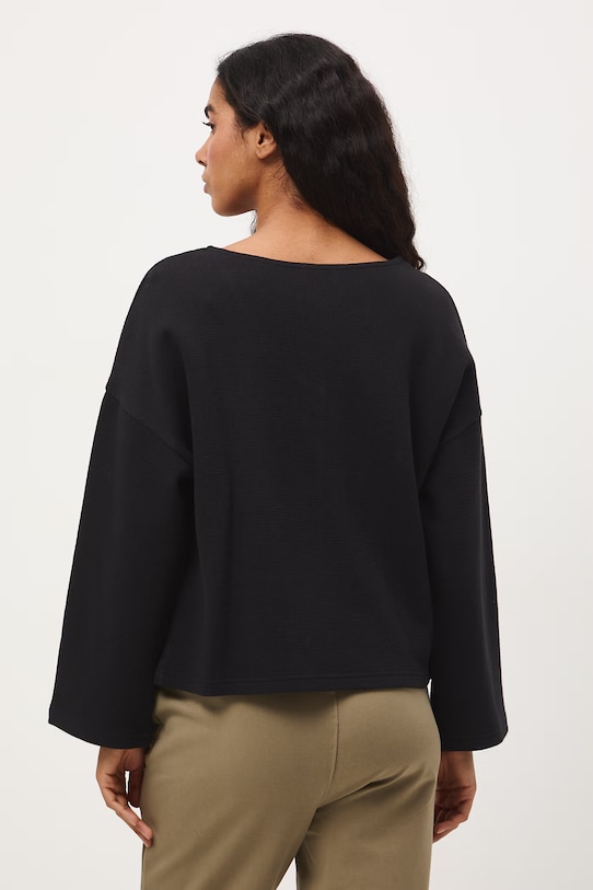 Odzież Medicine longsleeve damski bawełniany RS26-BUD502 czarny